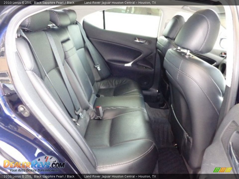 2010 Lexus IS 250 Black Sapphire Pearl / Black Photo #16
