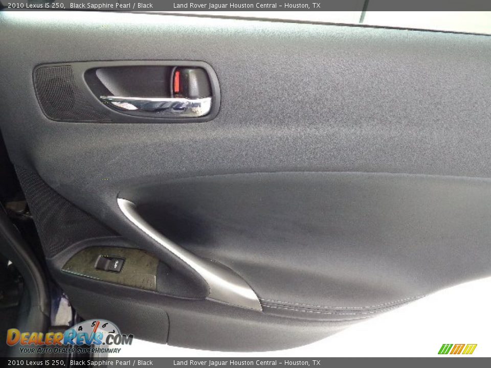 2010 Lexus IS 250 Black Sapphire Pearl / Black Photo #21