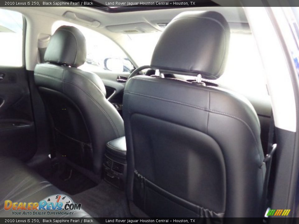 2010 Lexus IS 250 Black Sapphire Pearl / Black Photo #22