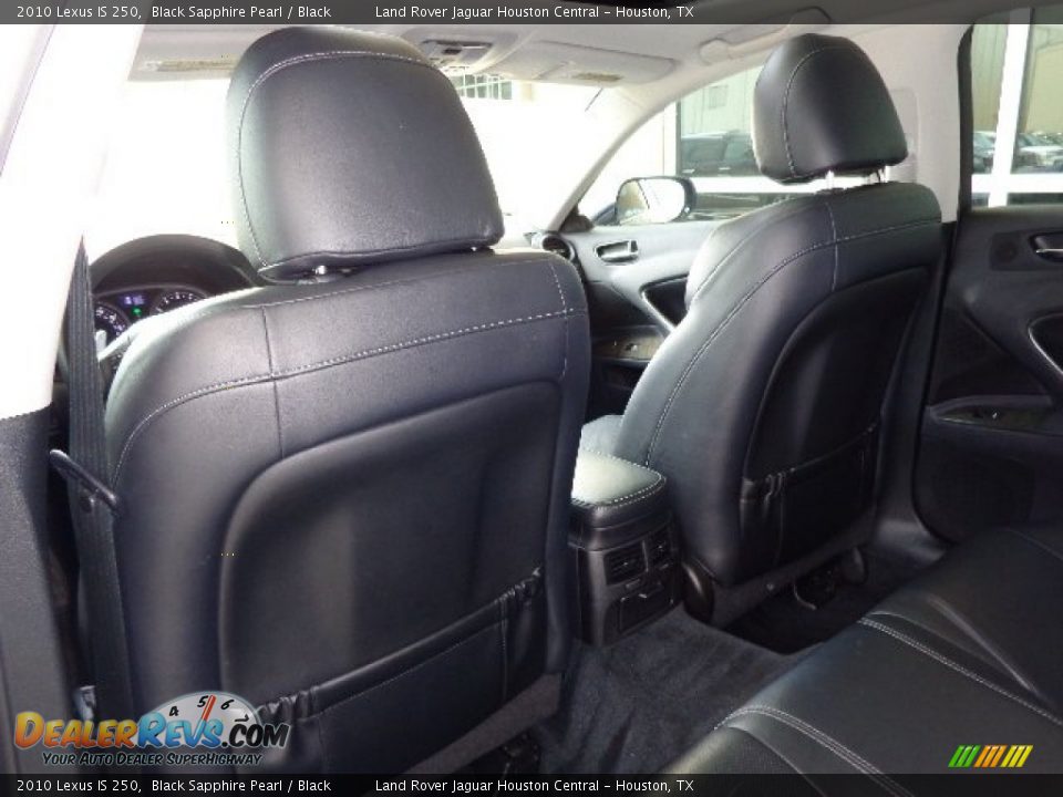 2010 Lexus IS 250 Black Sapphire Pearl / Black Photo #23