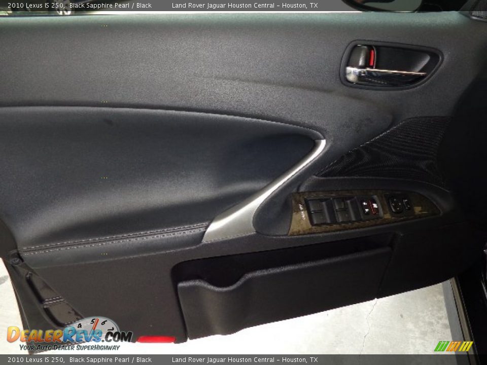 2010 Lexus IS 250 Black Sapphire Pearl / Black Photo #25