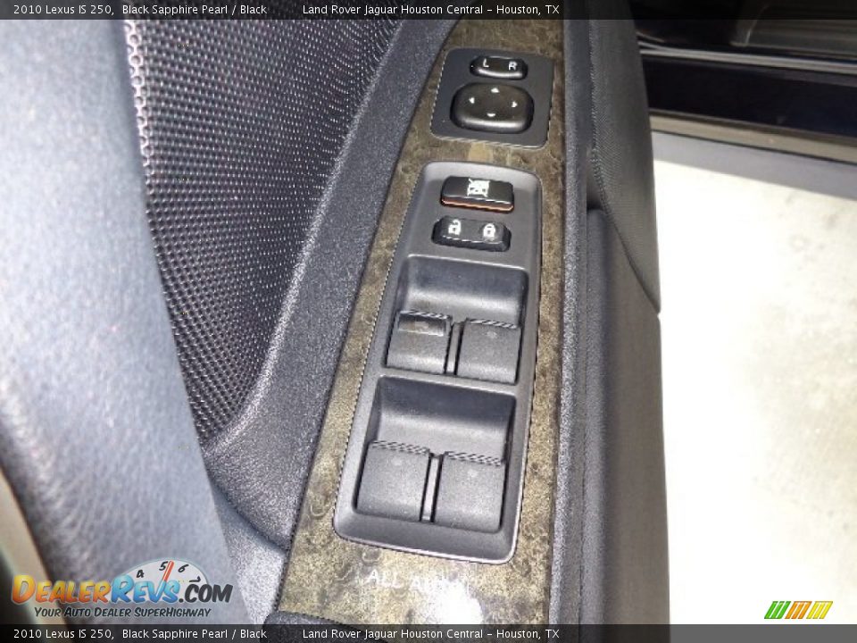 2010 Lexus IS 250 Black Sapphire Pearl / Black Photo #26