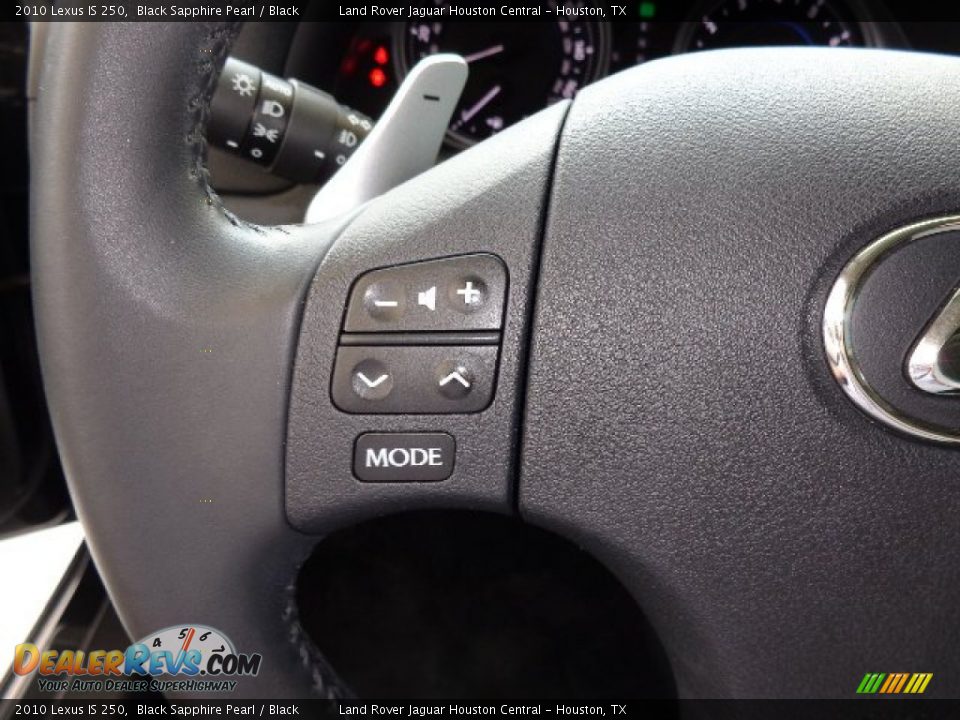 2010 Lexus IS 250 Black Sapphire Pearl / Black Photo #30