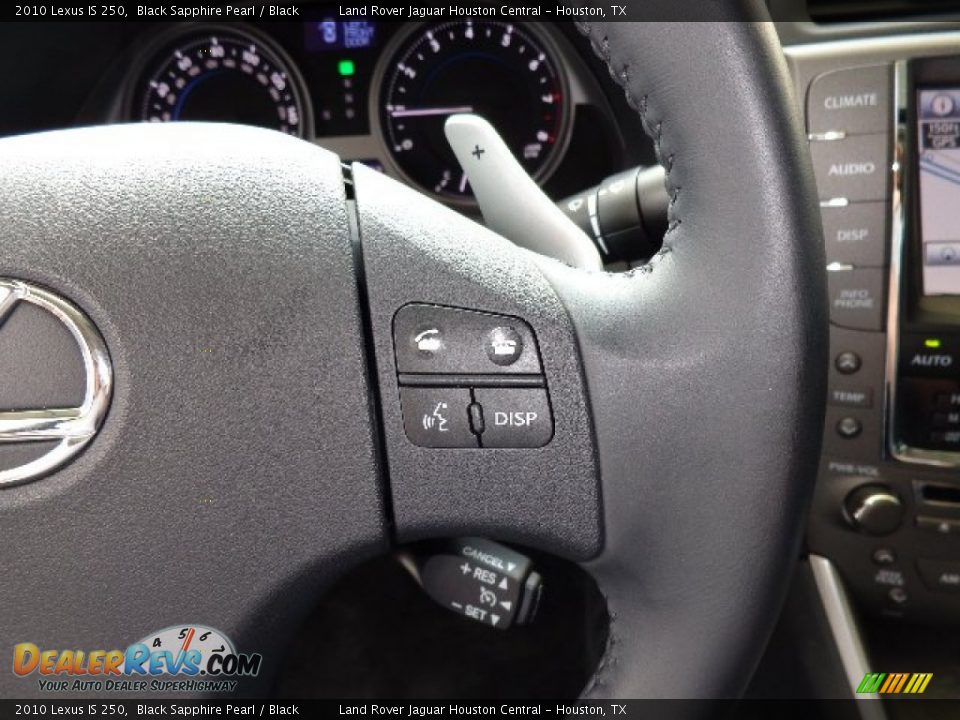 2010 Lexus IS 250 Black Sapphire Pearl / Black Photo #31