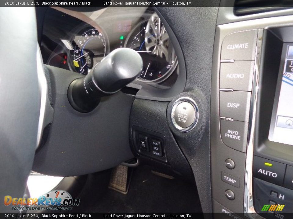 2010 Lexus IS 250 Black Sapphire Pearl / Black Photo #33