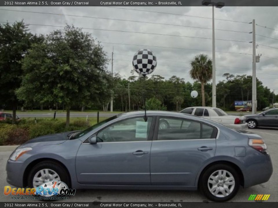 2012 Nissan Altima 2.5 S Ocean Gray / Charcoal Photo #2