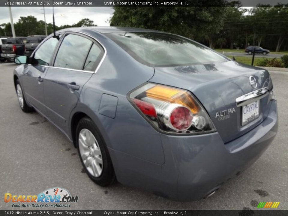 2012 Nissan Altima 2.5 S Ocean Gray / Charcoal Photo #3