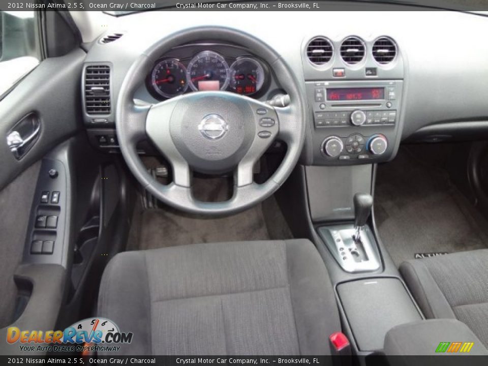 2012 Nissan Altima 2.5 S Ocean Gray / Charcoal Photo #6