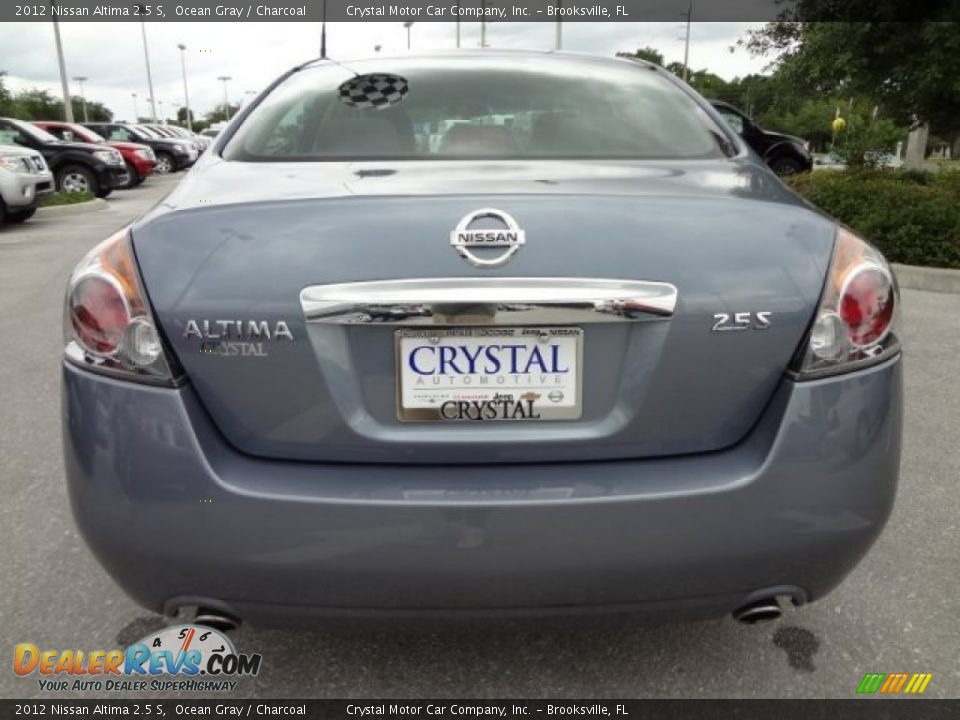 2012 Nissan Altima 2.5 S Ocean Gray / Charcoal Photo #7