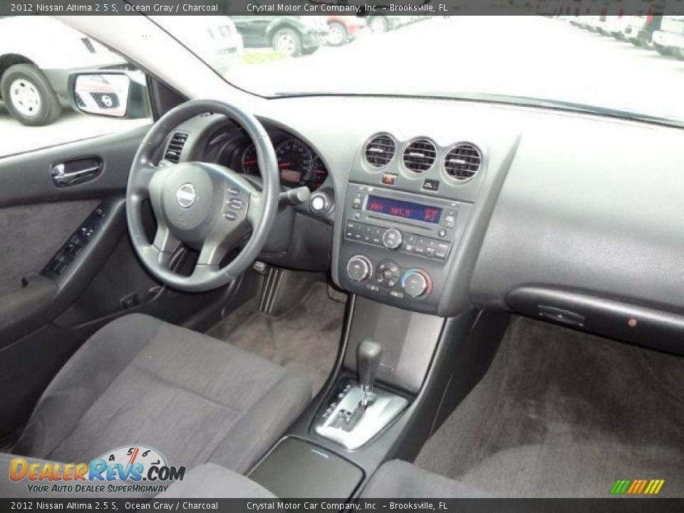 2012 Nissan Altima 2.5 S Ocean Gray / Charcoal Photo #11