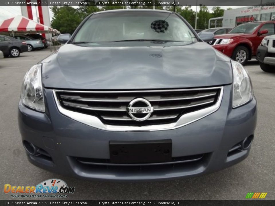 2012 Nissan Altima 2.5 S Ocean Gray / Charcoal Photo #13