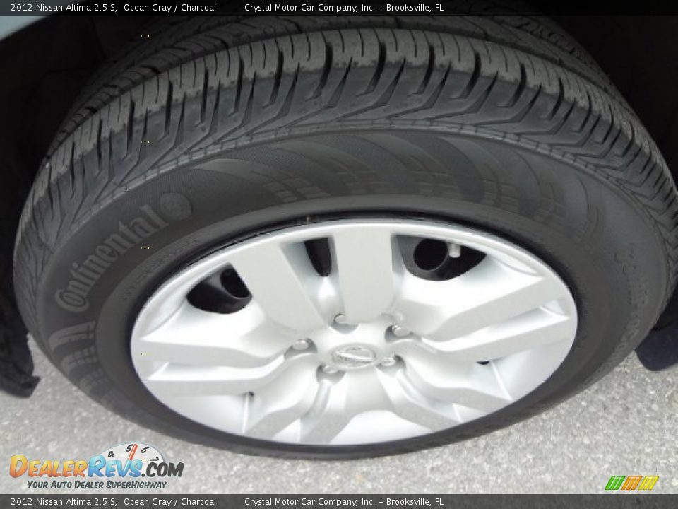 2012 Nissan Altima 2.5 S Ocean Gray / Charcoal Photo #14