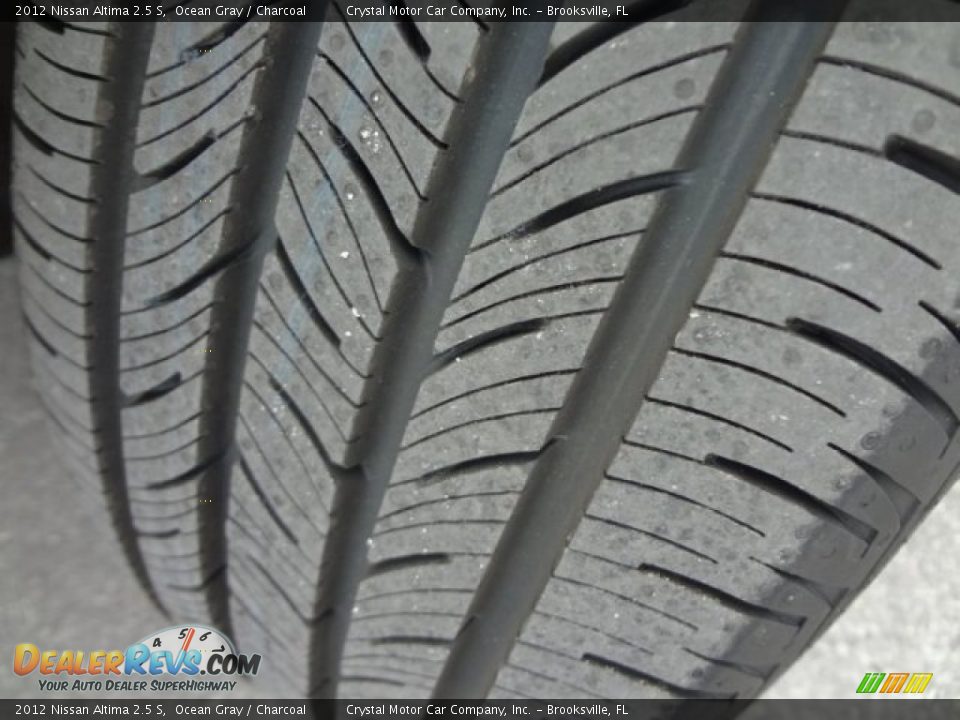 2012 Nissan Altima 2.5 S Ocean Gray / Charcoal Photo #15