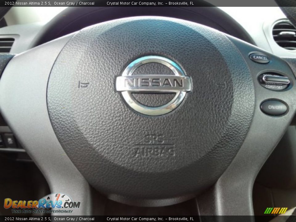 2012 Nissan Altima 2.5 S Ocean Gray / Charcoal Photo #20