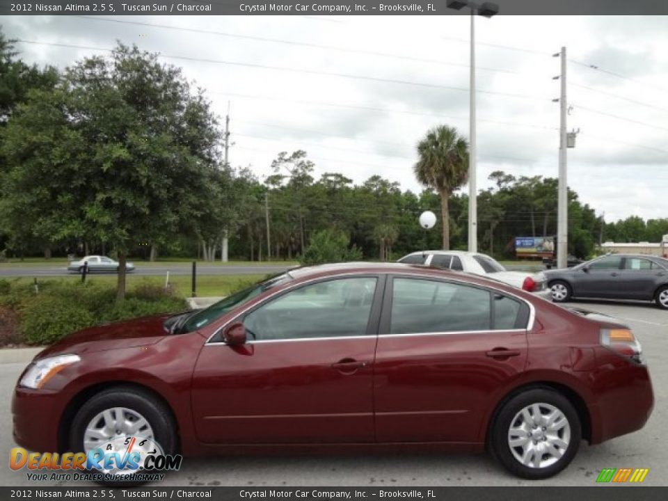 2012 Nissan Altima 2.5 S Tuscan Sun / Charcoal Photo #2
