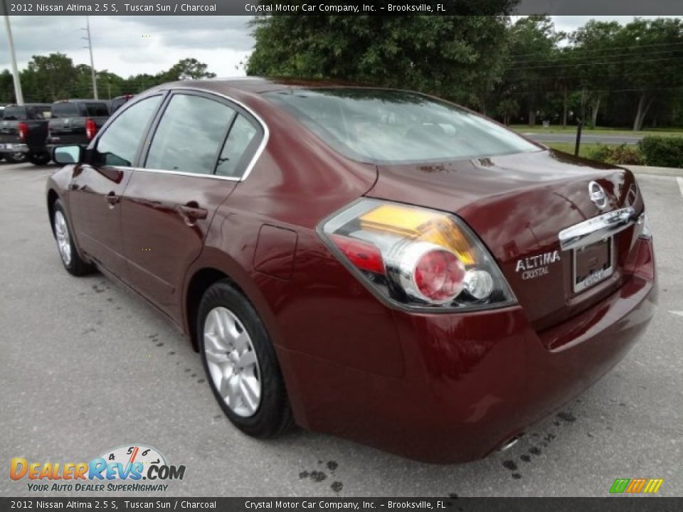2012 Nissan Altima 2.5 S Tuscan Sun / Charcoal Photo #3
