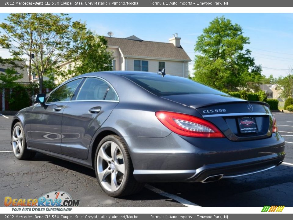 2012 Mercedes-Benz CLS 550 Coupe Steel Grey Metallic / Almond/Mocha Photo #5