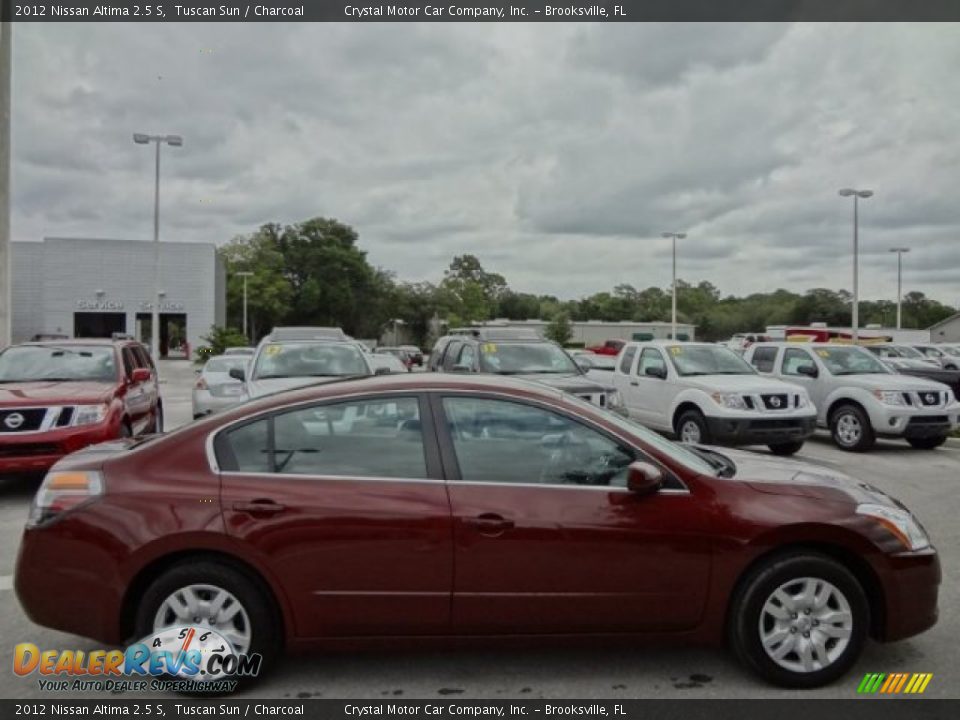 2012 Nissan Altima 2.5 S Tuscan Sun / Charcoal Photo #9