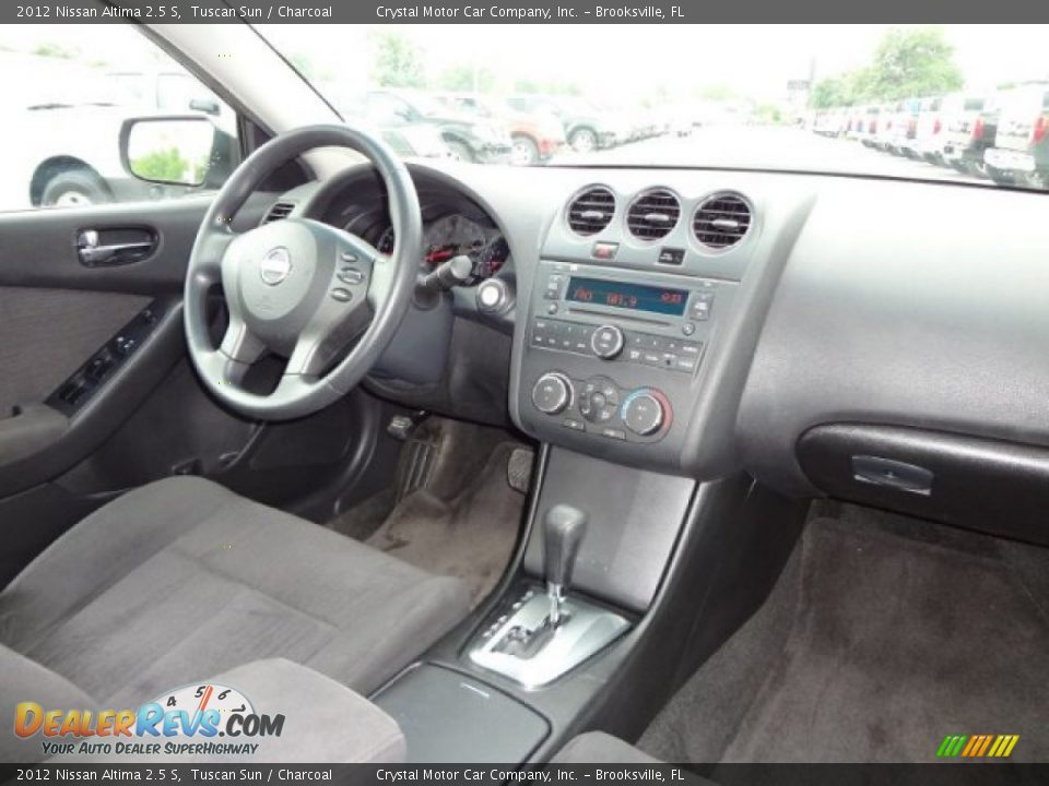 2012 Nissan Altima 2.5 S Tuscan Sun / Charcoal Photo #11