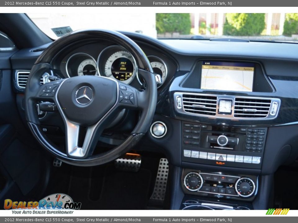 2012 Mercedes-Benz CLS 550 Coupe Steel Grey Metallic / Almond/Mocha Photo #10