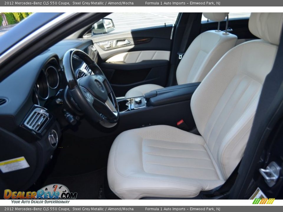 2012 Mercedes-Benz CLS 550 Coupe Steel Grey Metallic / Almond/Mocha Photo #11