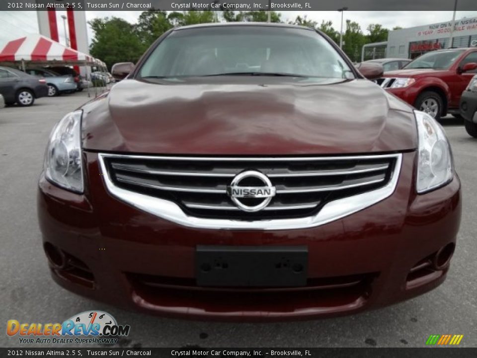 2012 Nissan Altima 2.5 S Tuscan Sun / Charcoal Photo #13