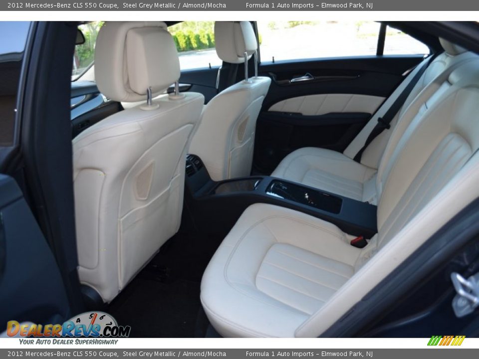 2012 Mercedes-Benz CLS 550 Coupe Steel Grey Metallic / Almond/Mocha Photo #12
