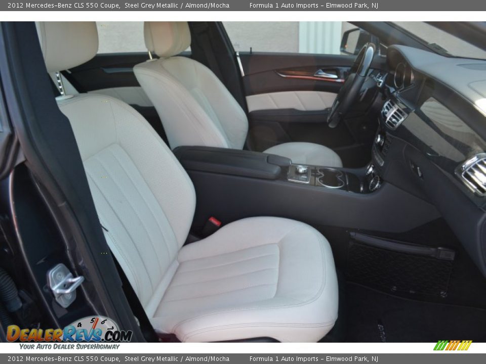 2012 Mercedes-Benz CLS 550 Coupe Steel Grey Metallic / Almond/Mocha Photo #14