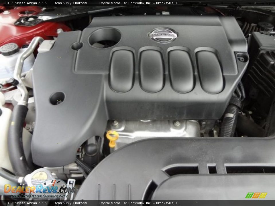 2012 Nissan Altima 2.5 S Tuscan Sun / Charcoal Photo #16