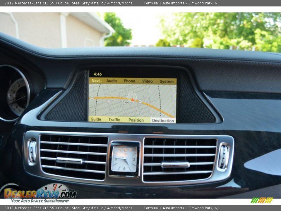 2012 Mercedes-Benz CLS 550 Coupe Steel Grey Metallic / Almond/Mocha Photo #15