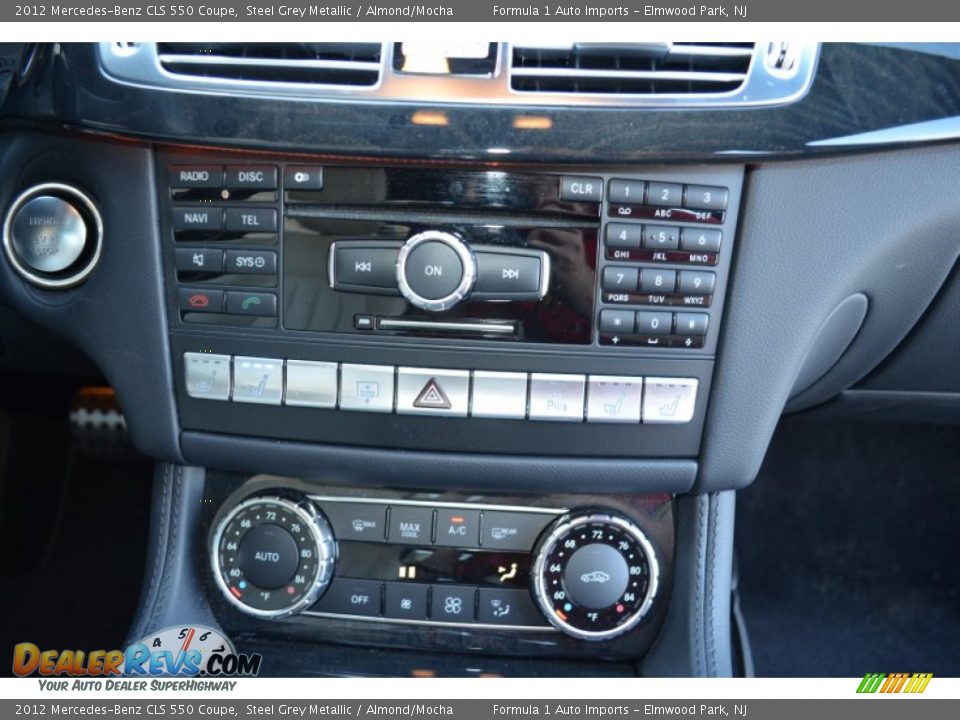 2012 Mercedes-Benz CLS 550 Coupe Steel Grey Metallic / Almond/Mocha Photo #16