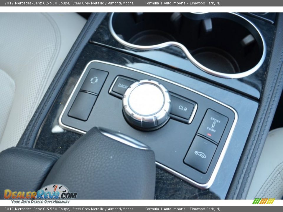 2012 Mercedes-Benz CLS 550 Coupe Steel Grey Metallic / Almond/Mocha Photo #17