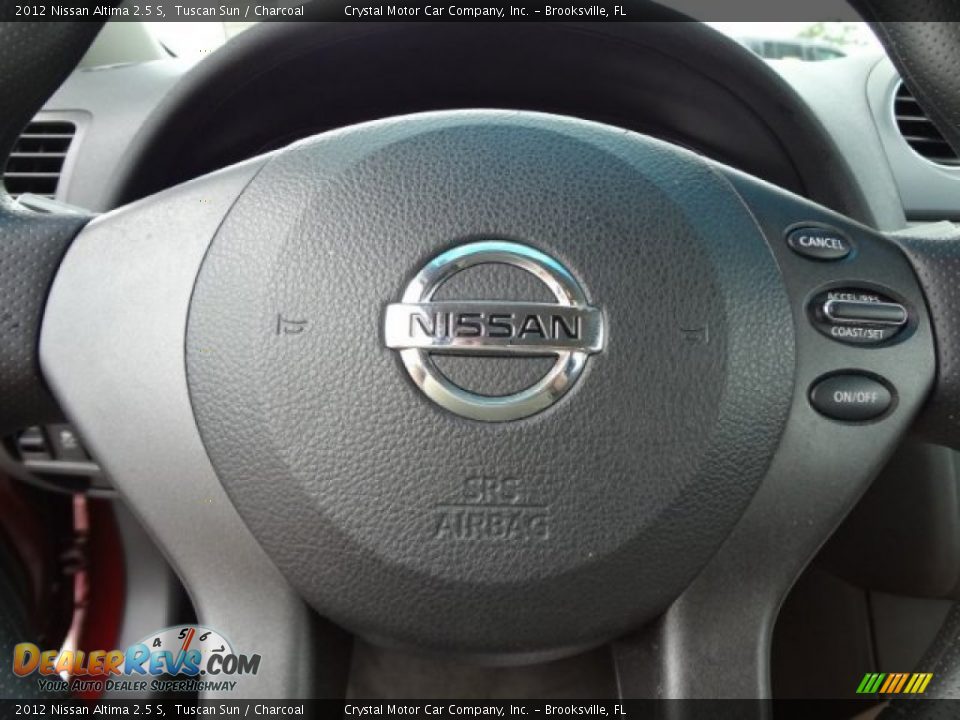 2012 Nissan Altima 2.5 S Tuscan Sun / Charcoal Photo #20