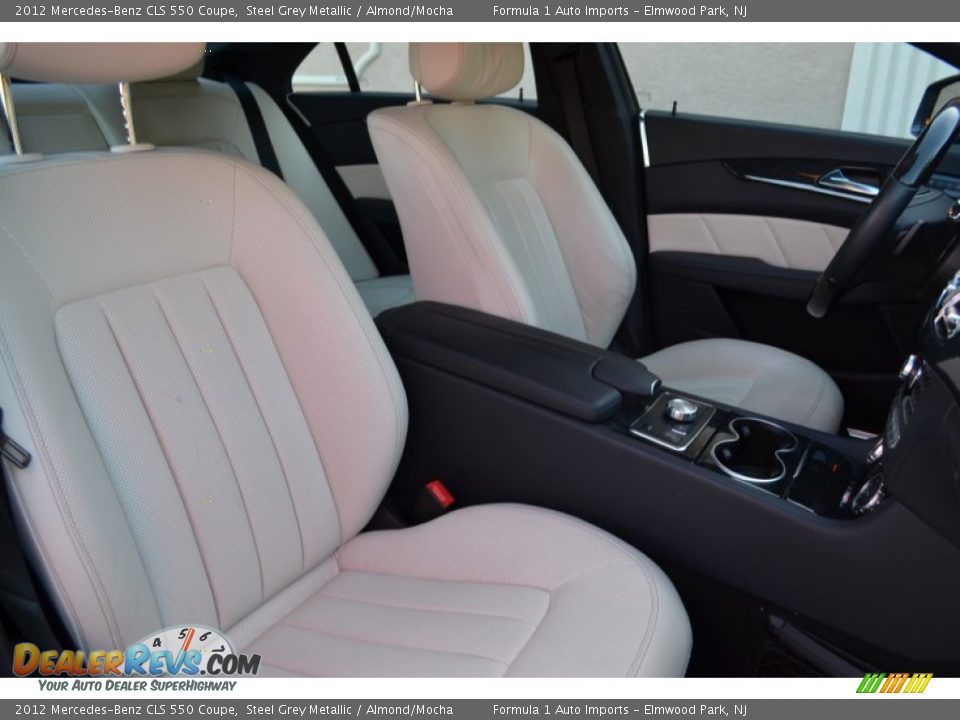 2012 Mercedes-Benz CLS 550 Coupe Steel Grey Metallic / Almond/Mocha Photo #23