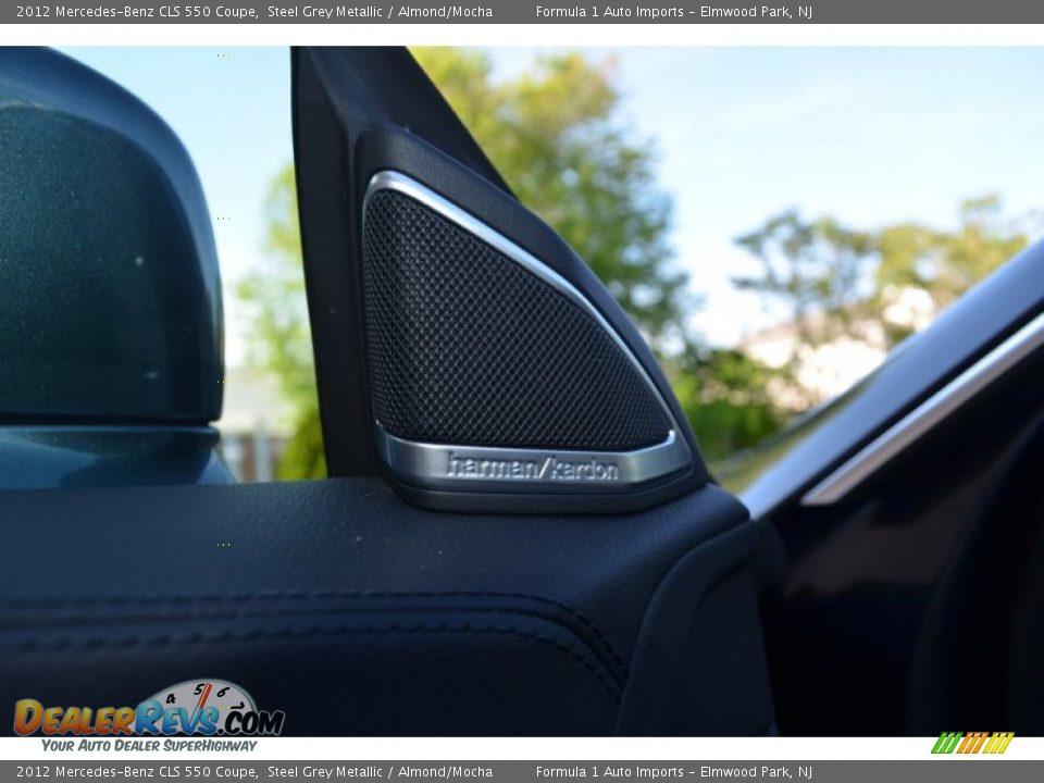 2012 Mercedes-Benz CLS 550 Coupe Steel Grey Metallic / Almond/Mocha Photo #31
