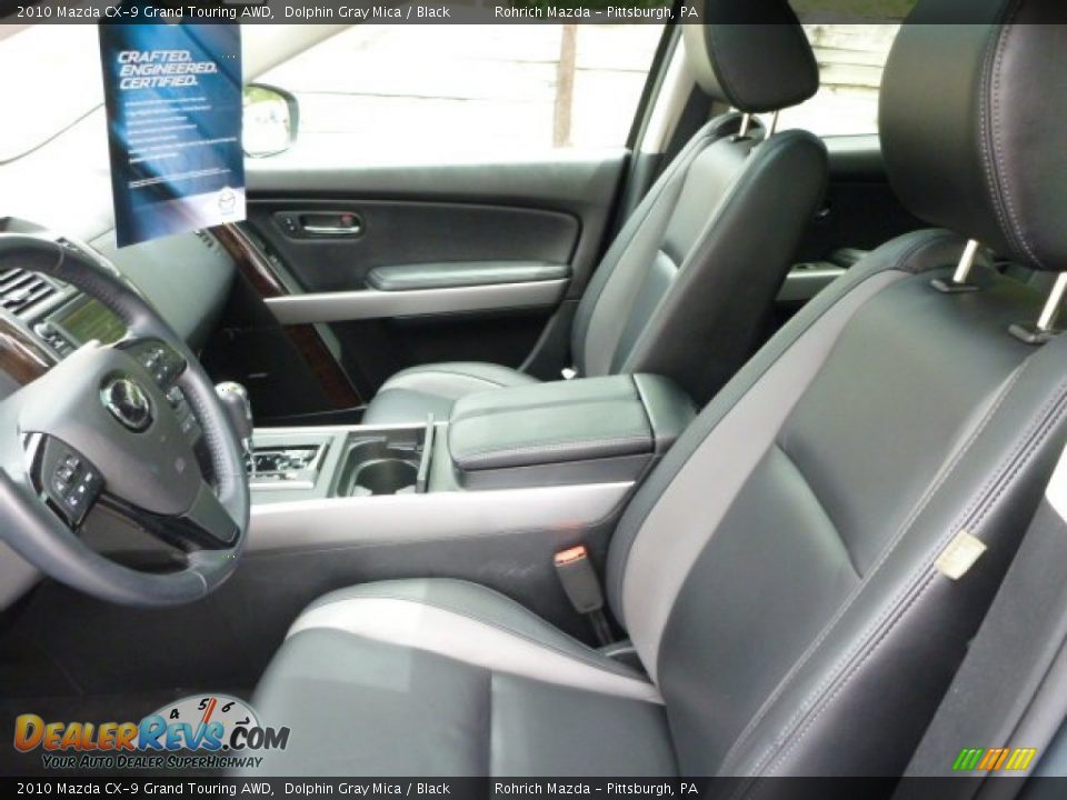 2010 Mazda CX-9 Grand Touring AWD Dolphin Gray Mica / Black Photo #4