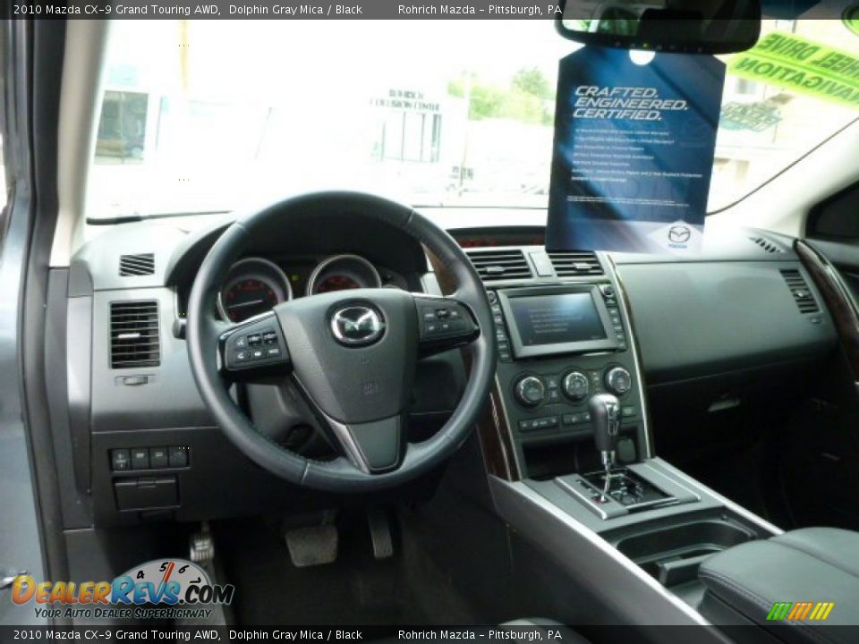 2010 Mazda CX-9 Grand Touring AWD Dolphin Gray Mica / Black Photo #6