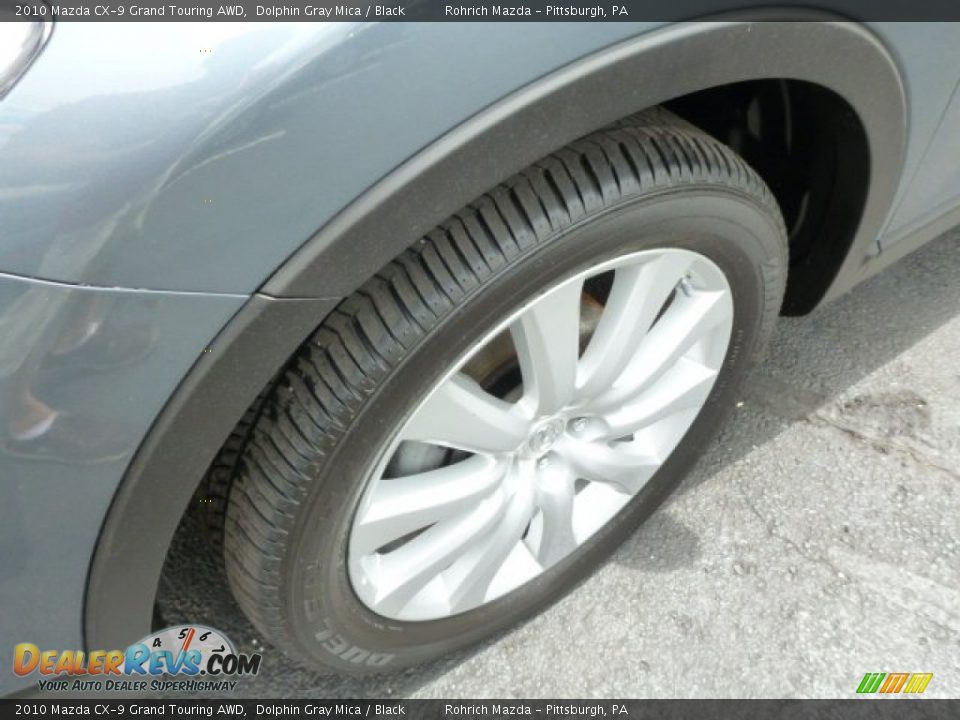 2010 Mazda CX-9 Grand Touring AWD Dolphin Gray Mica / Black Photo #8