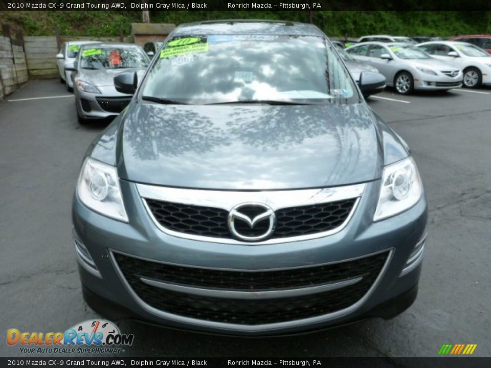 2010 Mazda CX-9 Grand Touring AWD Dolphin Gray Mica / Black Photo #13
