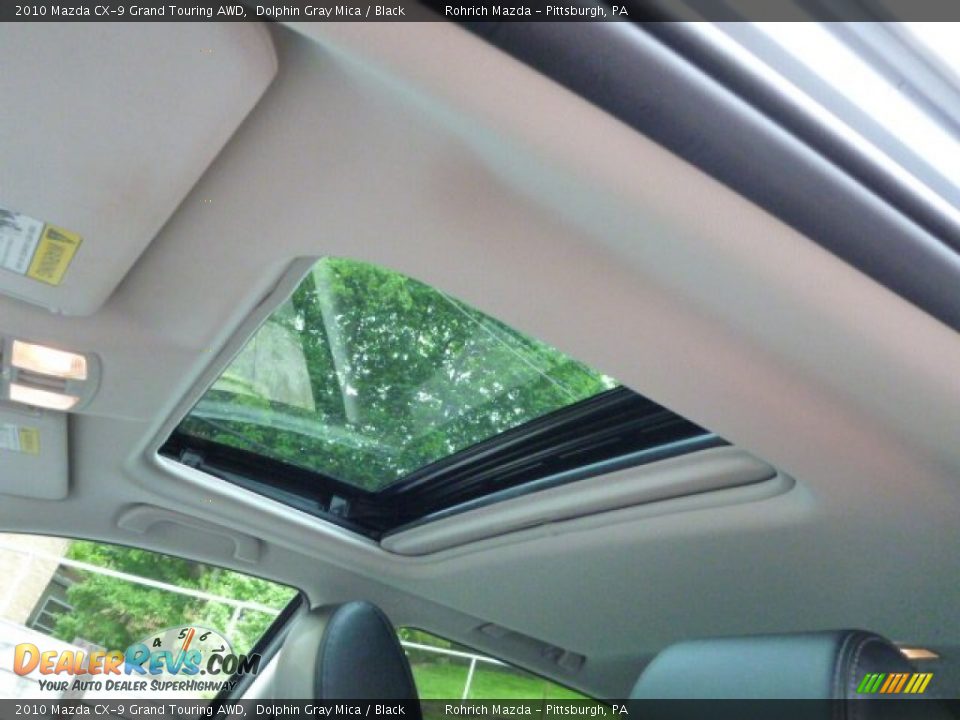 2010 Mazda CX-9 Grand Touring AWD Dolphin Gray Mica / Black Photo #17