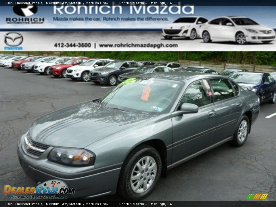 2005 Chevrolet Impala Medium Gray Metallic / Medium Gray Photo #1