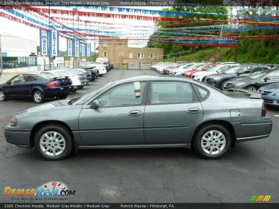 2005 Chevrolet Impala Medium Gray Metallic / Medium Gray Photo #2