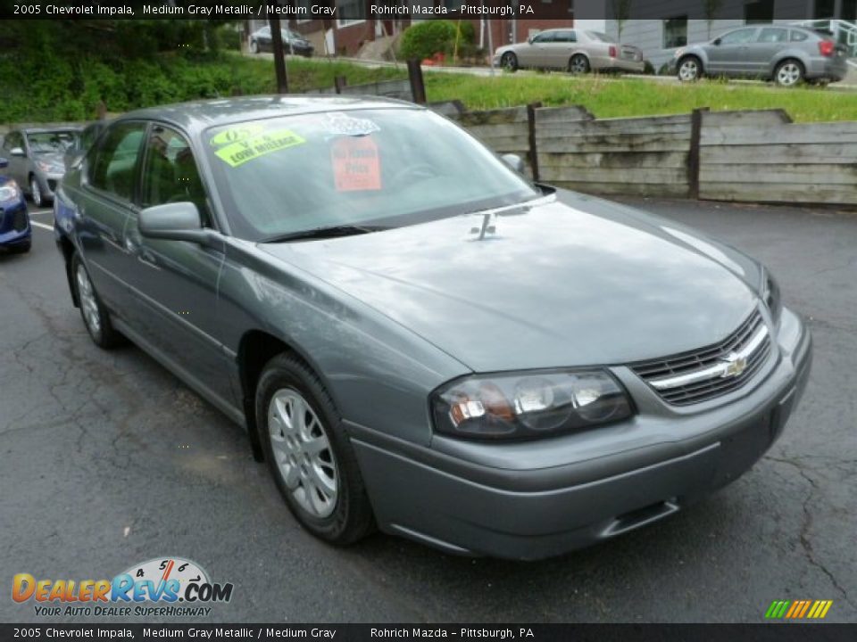 2005 Chevrolet Impala Medium Gray Metallic / Medium Gray Photo #3