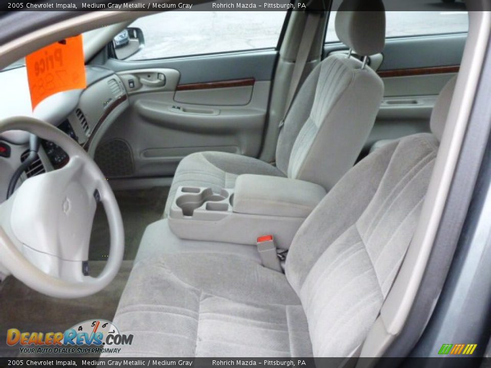 2005 Chevrolet Impala Medium Gray Metallic / Medium Gray Photo #4