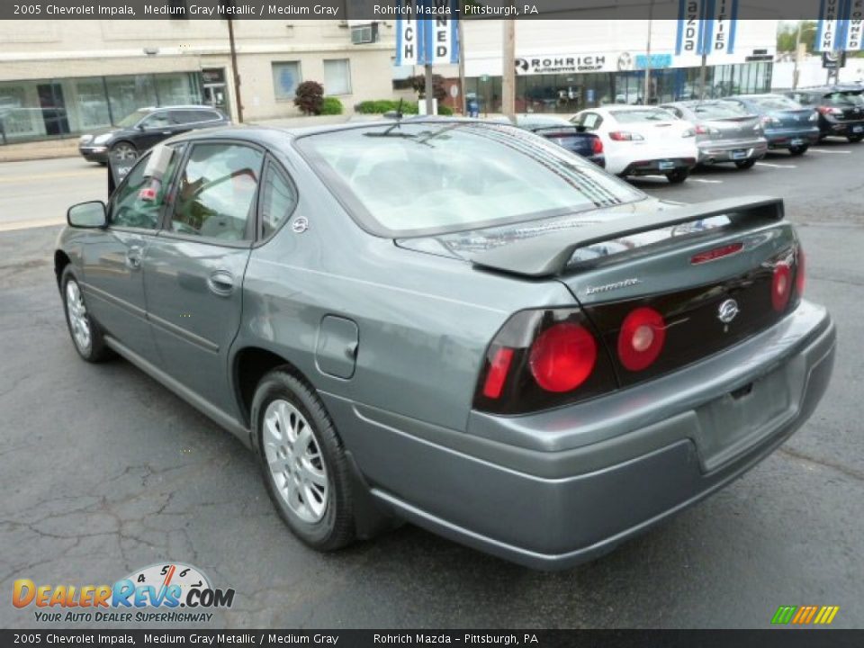 2005 Chevrolet Impala Medium Gray Metallic / Medium Gray Photo #10