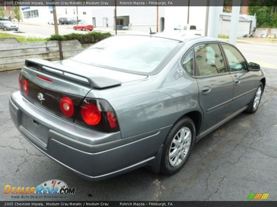2005 Chevrolet Impala Medium Gray Metallic / Medium Gray Photo #12