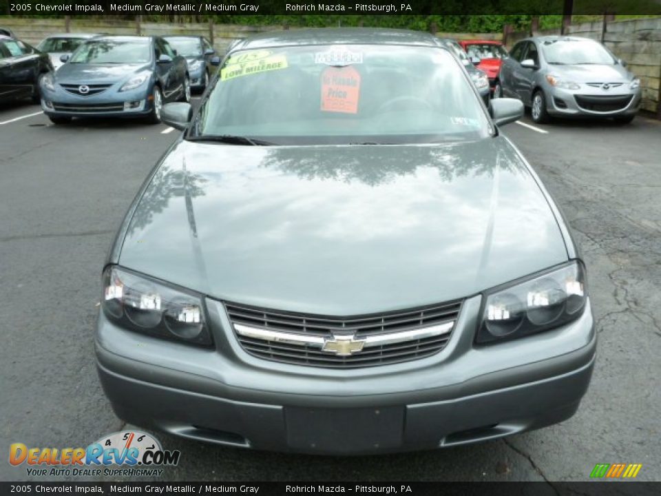 2005 Chevrolet Impala Medium Gray Metallic / Medium Gray Photo #14