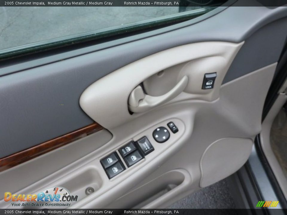 2005 Chevrolet Impala Medium Gray Metallic / Medium Gray Photo #16
