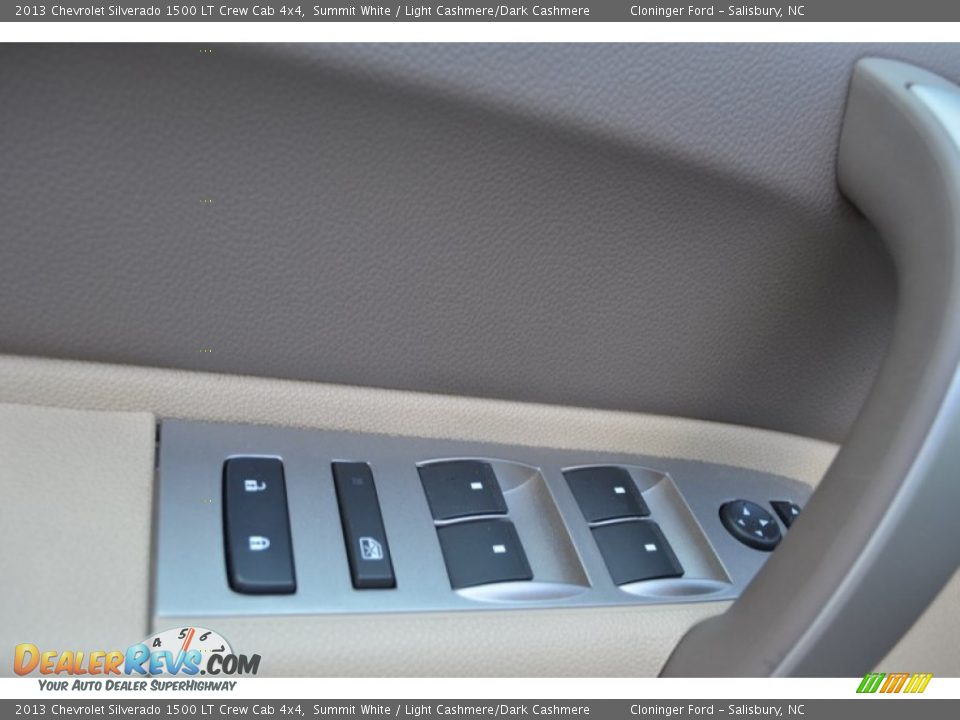 2013 Chevrolet Silverado 1500 LT Crew Cab 4x4 Summit White / Light Cashmere/Dark Cashmere Photo #9