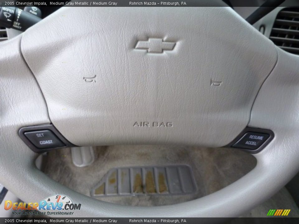 2005 Chevrolet Impala Medium Gray Metallic / Medium Gray Photo #18